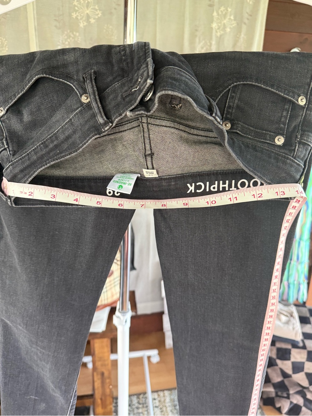 Black Women's Jeans - Slim Fit - Picture 6 of 6